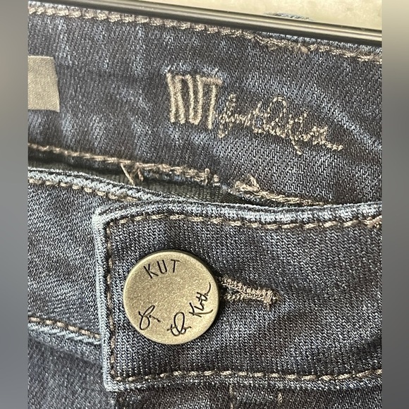 Kut From The Kloth Straight Leg Denim Jeans Indestructible Size 14 KP560MD6SF - Picture 3 of 9
